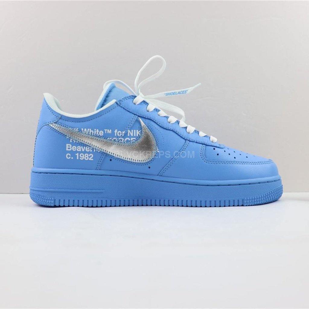 Air Force 1 Low Off-White MCA University Blue – ZNEAKERZONE