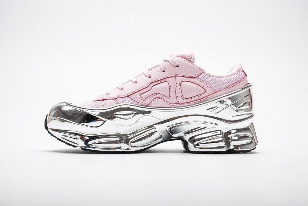 adidas x Raf Simons RS Ozweego Pink & Silver Sole