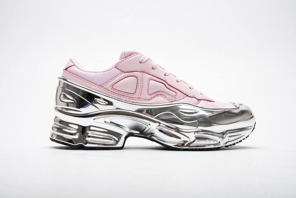 adidas x Raf Simons RS Ozweego Pink & Silver Sole