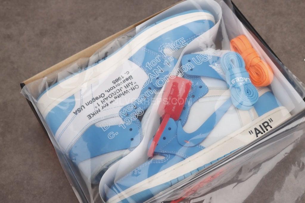 Jordan 1 Retro High Off-White University Blue Size 10.5, PREOWNED -  SoleSeattle