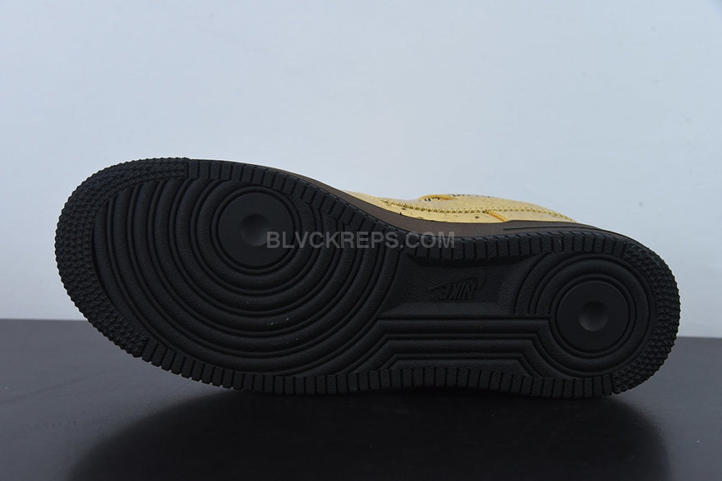 Louis Vuitton x Nike Air Force 1 Low “Virgil Abloh” Metallic Gold