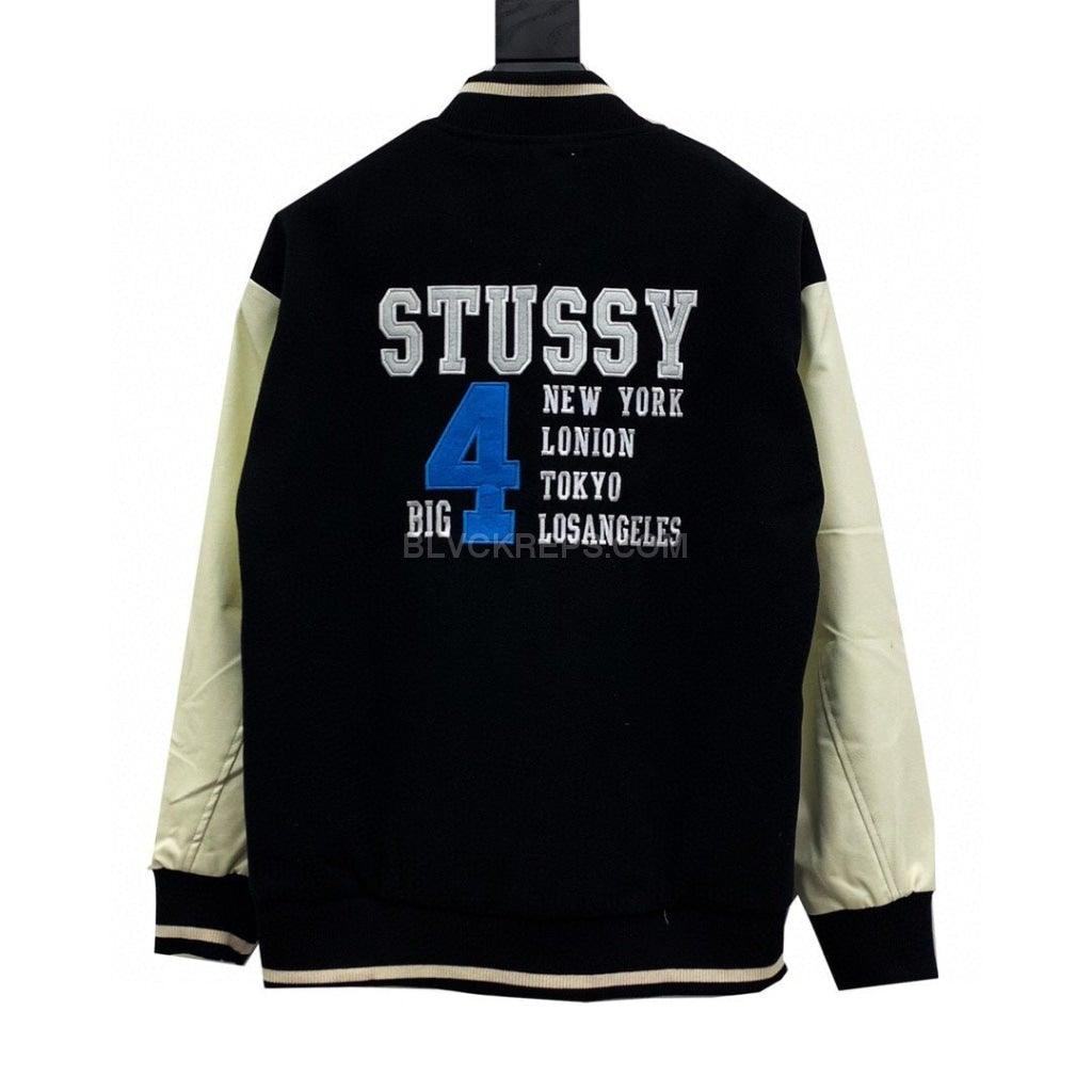 Stussy "BIG4" varsity jacket Vintage  Jacket